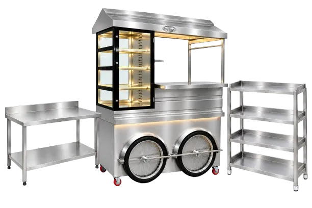 Steel Table & Counters